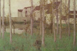 お化けの城、グレズシュルロワン、1896 作： David Gauld
