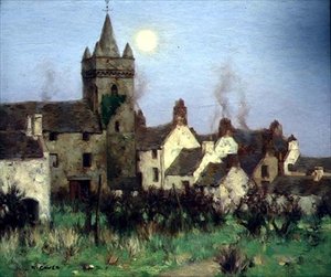 The Tolbooth, Kircudbright, c.1900 （油彩・キャンバス