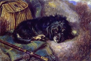 On Guard、1880（board） 作： David George Steell
