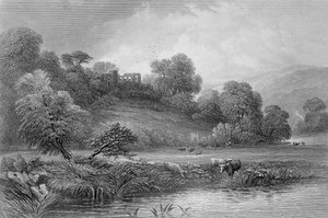 ノーハム城、1876 作： David Hall McKewan