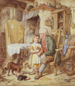新しい子犬、1861 作： David Hardy