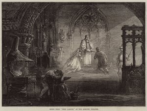アデルフィ劇場での自由労働の場面 作： David Henry Friston