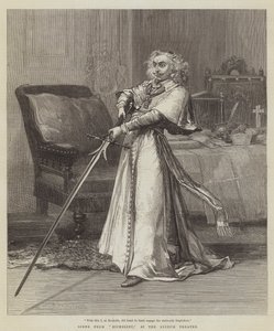 リセウム劇場のリシュリューの様子 作： David Henry Friston