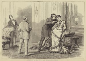 クライテリオン劇場での大離婚事件の場面 作： David Henry Friston