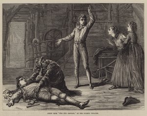 オリンピック劇場での2人の孤児のシーン 作： David Henry Friston