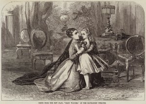 ヘイマーケットシアターでの新劇、メアリーワーナーのシーン 作： David Henry Friston