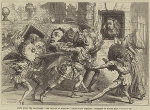 パントマイムワントレーのドラゴン、ドルリーレーン劇場、ムーアホールの外観 作： David Henry Friston