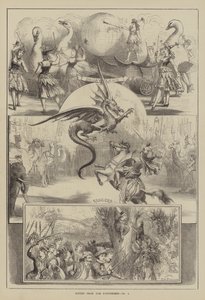 パントマイムのシーン 作： David Henry Friston