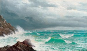 フィストラルベイ、コーンウォール、1885 作： David James