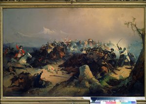 1846 年 5 月 24 日のロシア騎兵隊のチェルケスによる攻撃 (5 月 24 日のロシア騎兵隊に対するチェルケスの攻撃