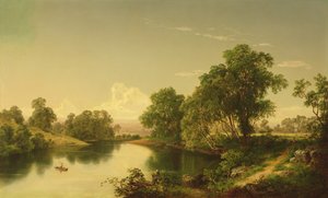 1859年、ニューヨーク州アルスター郡のエソパスクリーク