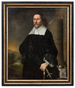 ゲオルク・スティエルンヒェルム（1598-1672）、国立古物研究官、国立公文書館長、詩人、1663年 作： デビッドクレッカービームオブオナー