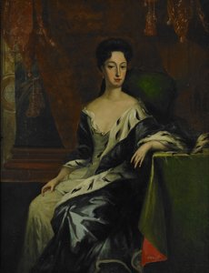 スウェーデンのヘドヴィグ ソフィア王女の肖像、ホルスタイン ゴットルプ公爵夫人 1681 ～ 1708 年、17 世紀末。 作： David Krafft von