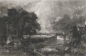 ストゥール川、1831 年。 作： David Lucas