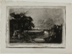 英国の風景画のさまざまな主題から見たストゥール川 作： David Lucas