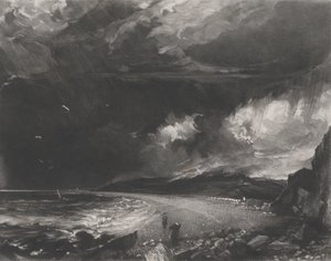 ウェイマス湾、1830 年。 作： David Lucas