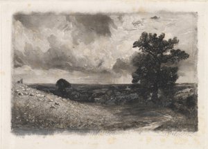 昼 作： David Lucas after John Constable