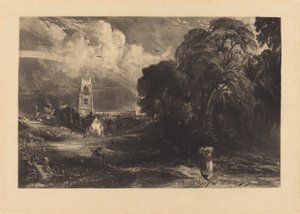 ストーク・バイ・ネイランド 作： David Lucas after John Constable