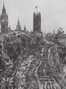 ロンドン慰霊碑 作： David Muirhead (after) Bone