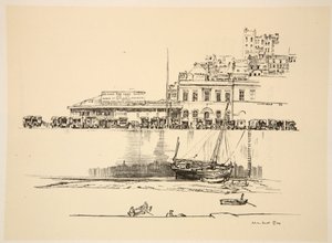 カントリー・ライフ社刊『西部戦線』の挿絵。