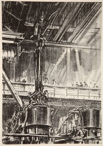 カントリー・ライフ社刊『西部戦線』の挿絵。 作： David Muirhead Bone