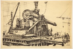 カントリーライフ社刊『西部戦線』の挿絵。