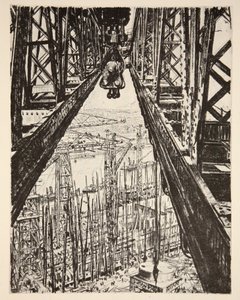カントリー・ライフ社刊『西部戦線』の挿絵。 作： David Muirhead Bone