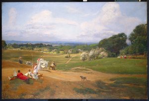 ハムステッドのハッピーヒース、1897 作： David Murray