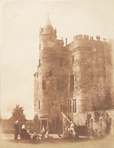 ボナリータワー、1843-47。 作成者: David Octavius Hill、Robert Adamson、Hill & Adamson。 作： Hill and Adamson