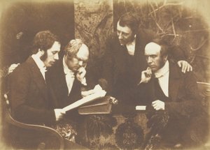 Dumbarton Presbytery、1845 年 3 月 29 日。作成者: David Octavius Hill、Robert Adamson、Hill & Adamson。 作： Hill and Adamson