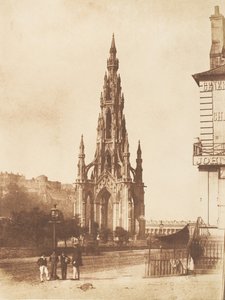 エディンバラ。 スコット記念碑、1843-47。 作成者: David Octavius Hill、Robert Adamson、Hill & Adamson。 作： Hill and Adamson
