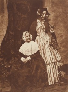 アン リグビー夫人とエリザベス イーストレイク夫人、184347 年、c. 1916. 作成者: David Octavius Hill、Robert Adamson、Hill & Adamson。 作： Hill and Adamson