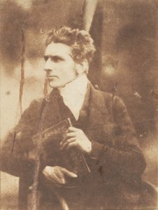 チャールズ・ジョン・ブラウン牧師、1843-47年。 作成者: David Octavius Hill、Robert Adamson、Hill & Adamson。