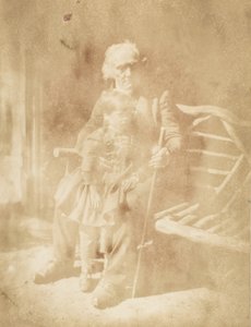 Rev. Dr. Thomas Chalmers と Thomas Chalmers Hanna、1843-47。 作成者: David Octavius Hill、Robert Adamson、Hill & Adamson。 作： Hill and Adamson