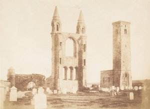 セント・アンドリューズ、1843-47。 作成者: David Octavius Hill、Robert Adamson、Hill & Adamson。 作： Hill and Adamson