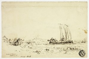 出発 作： David Octavius Hill