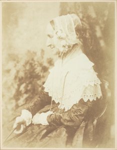 リグビー夫人の肖像 作： David Octavius Hill