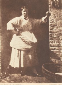 ニューヘブンの漁師 作： David Octavius Hill and Robert Adamson