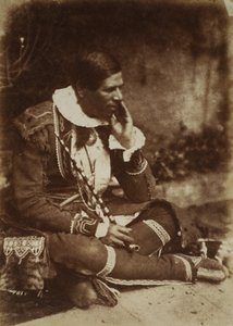 ピータージョーンズ牧師またはカーケワコナビー、1802年-1856年。カナダのインディアンチーフおよび宣教師 作： David Octavius Hill and Robert Adamson