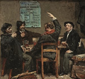 デ・スタムタフェル：カフェでの物語り 作： David Oyens