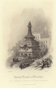 クンクルの古代寺院 作： David Roberts