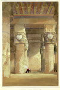 デンデラ古代テンティリス 作： David Roberts