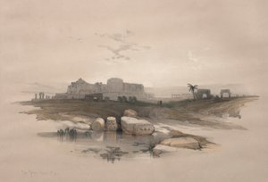 エロイテロポリスまたは現代のベイトジブリン、1839年。 作： David Roberts