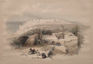 ヤッファ、1839年。 作： David Roberts