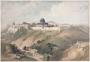 エルサレム、1839年。