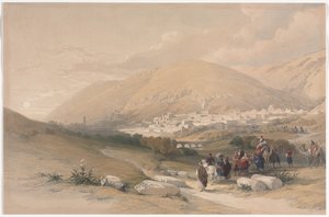 ナブラス古代シェケム、1839年。