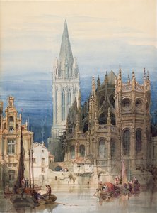 サン・ピエール、カーン 作： David Roberts