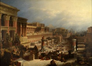 イスラエル人の出発 作： David Roberts