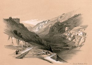 シロアムの下部プール、1855年。