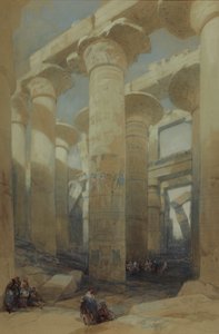 カルナック神殿 作： David Roberts